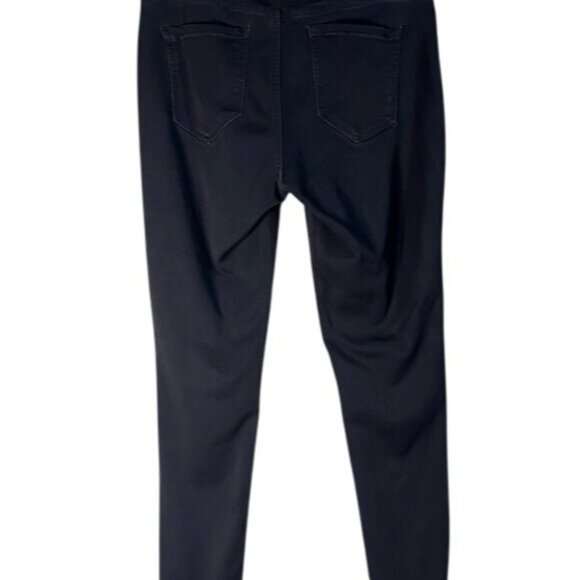 Nine West Black Stretch Skinny Jeans Womens Size 8 Mid Rise Denim Pants - Picture 5 of 9